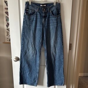 Levi’s Super Low Blue Denim Jeans